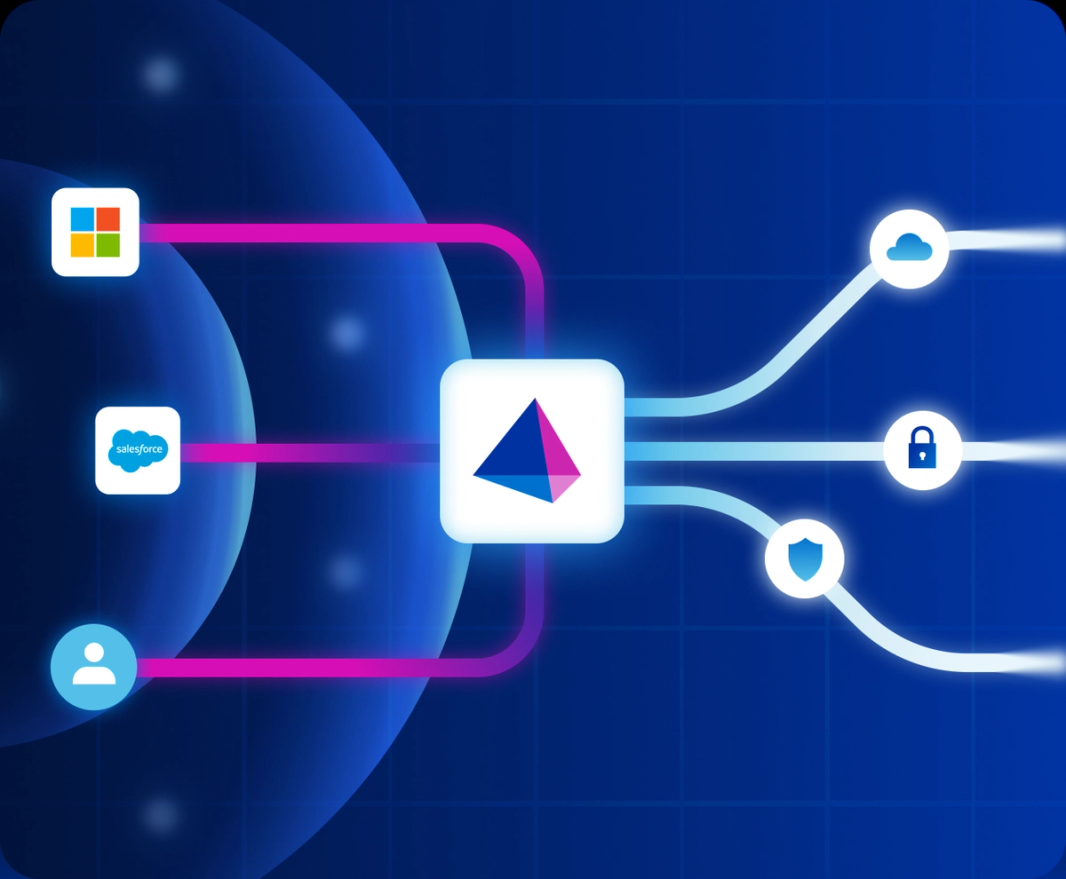 Enterprise applications connected to SailPoint with cloud, security, and identity controls