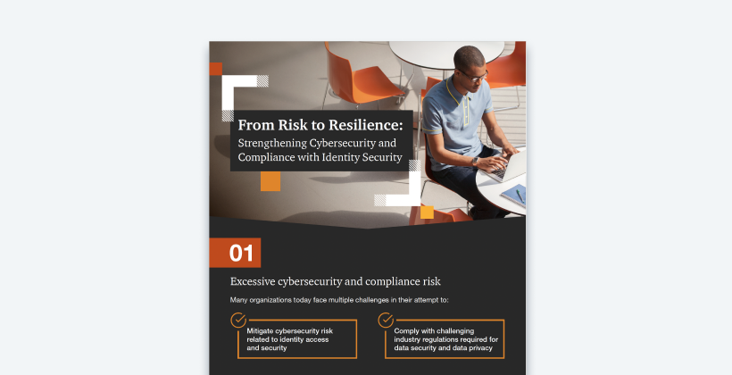 Excessive cybersecurity and compliance risk; Many organizations today face multiple challenges in their attempt to