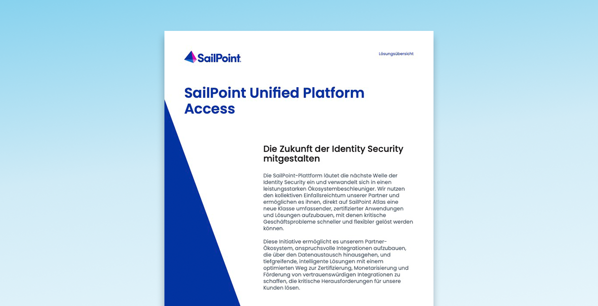 Unified Platform Access resource thumbnail with abstract wave design