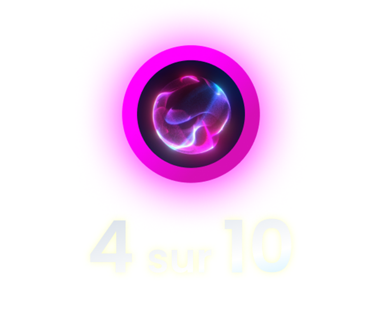 pink circle with something electric looking inside it