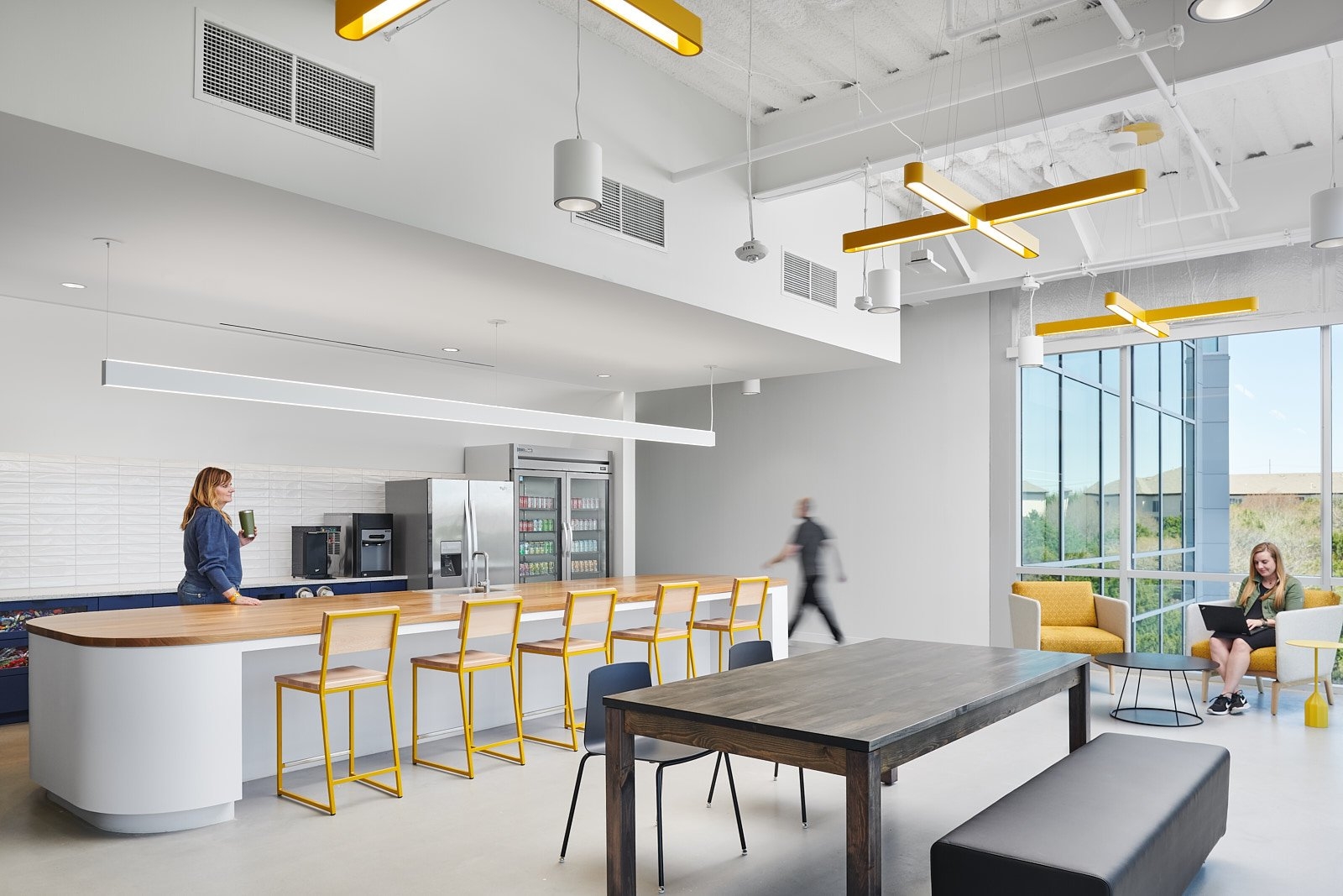 Main kitchen area