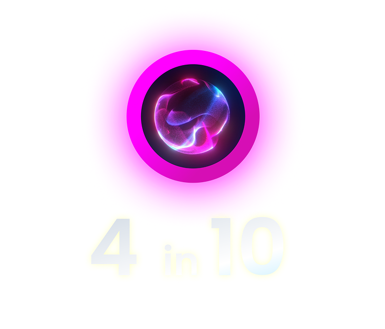 pink circle with something electric looking inside it
