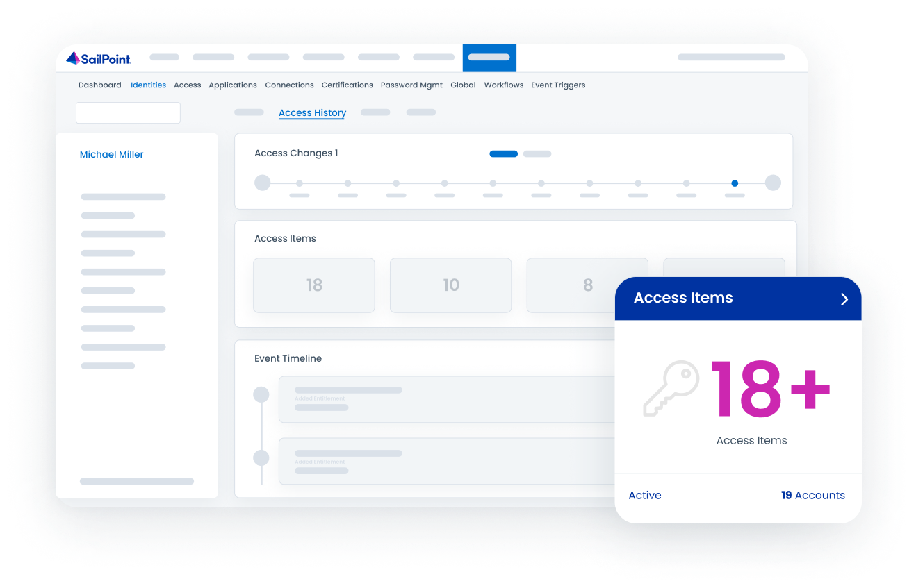 sailpoint identityIQ interface