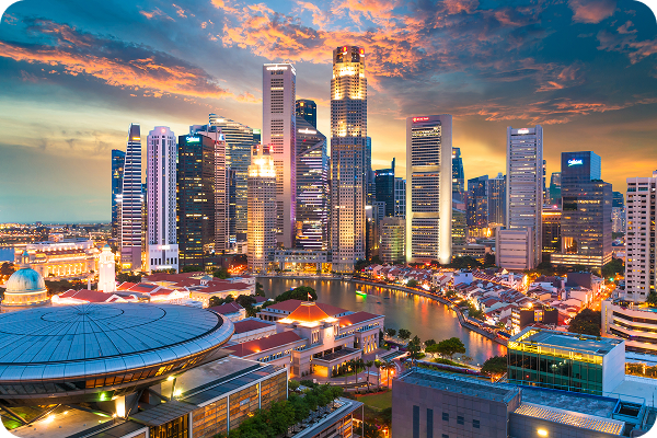 Singapore skyline