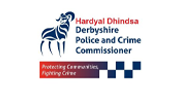 Hardyal Dhindisa Derbyshire Police and Crime Comissioner logo