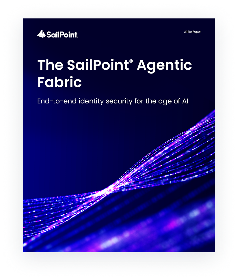 Cover of SailPoint Agentic Fabric