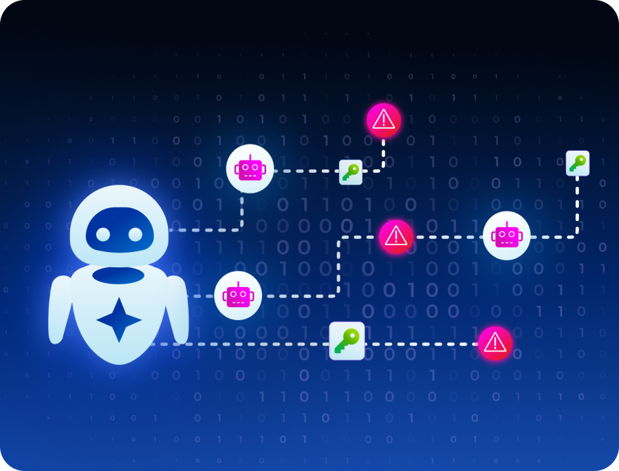 Audit and policy engine tracking agent access and lifecycle events
