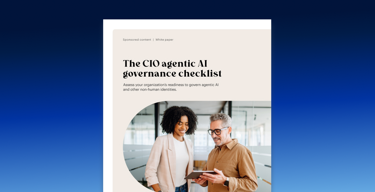 Resource thumbnail for CIO.com: The CIO agentic AI governance checklist