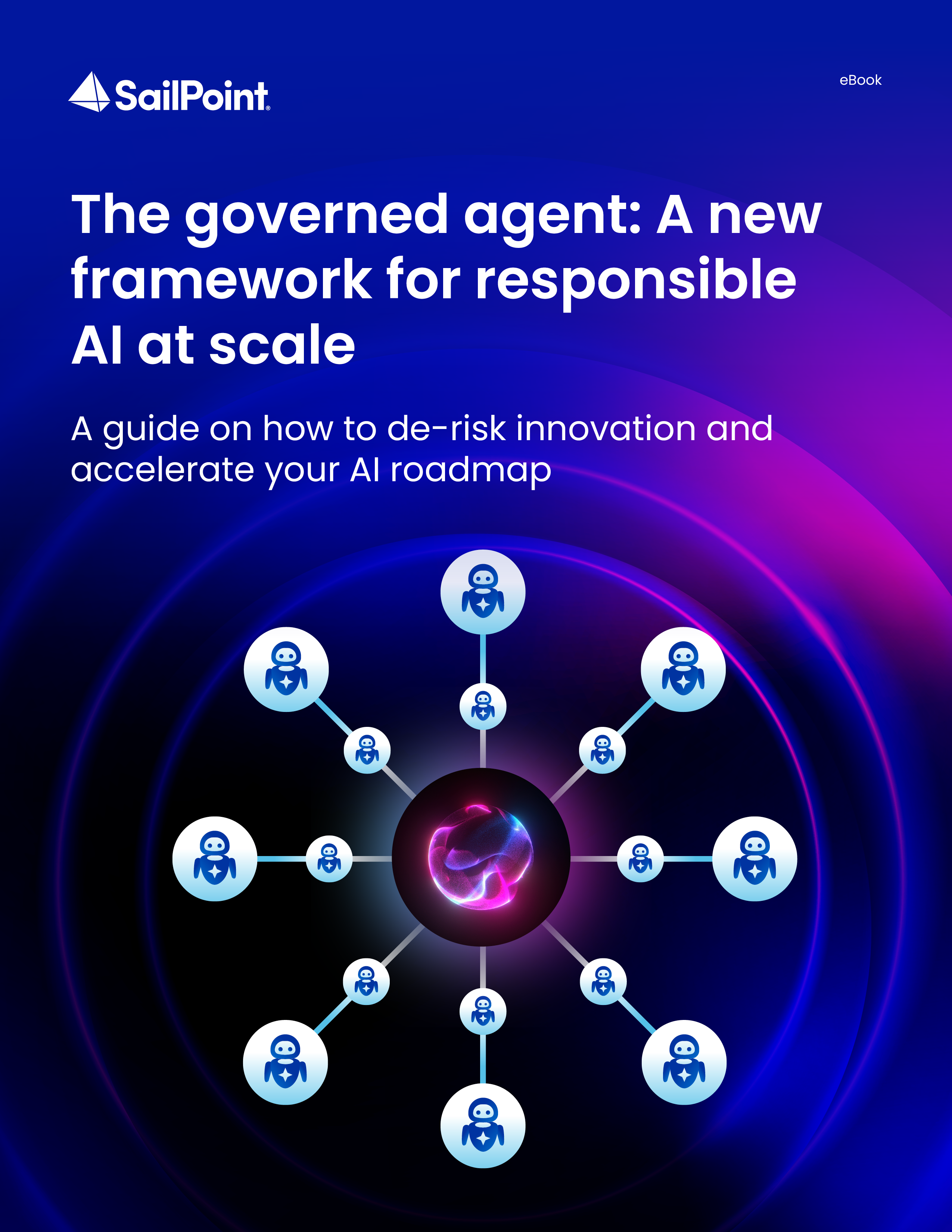 Cover of the SailPoint governed agent identity library guide