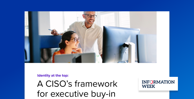 Resource card cover for CISO's framework 