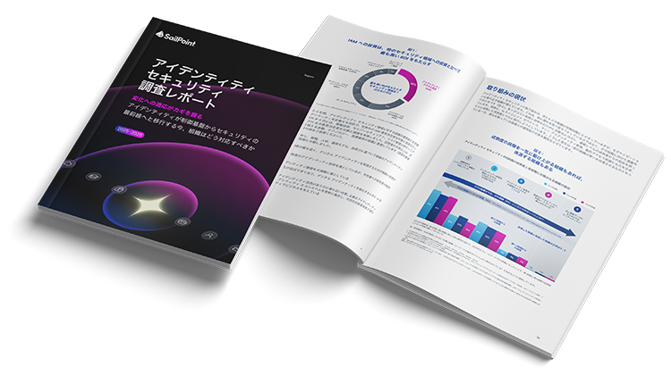 Horizons report, showing cover and several inside pages with charts and graphs on them