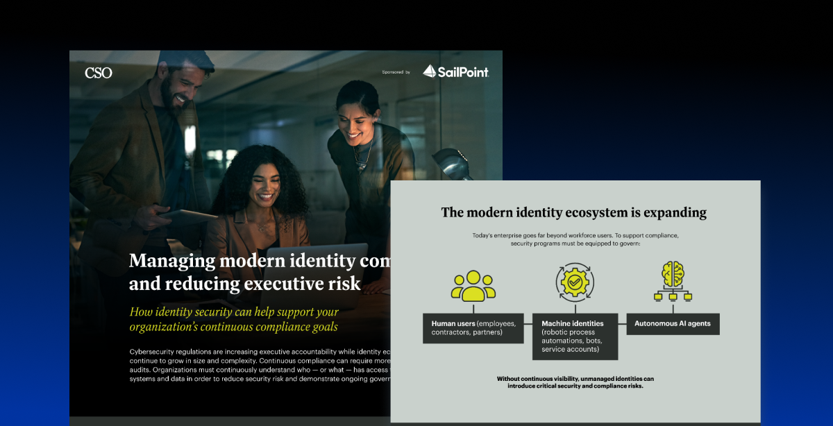 Foundry CSO infographic thumbnail: Managing modern identity complexity and reducing executive risk