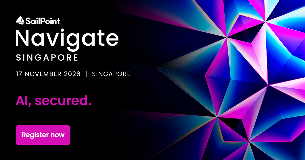 SailPoint Navigate Singapore 2026 logo