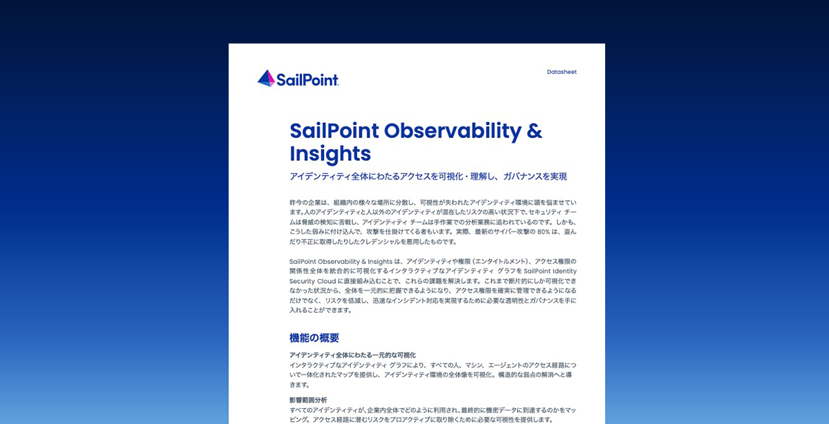 SOX法をやさしく学べる初心者向けガイド | SailPoint