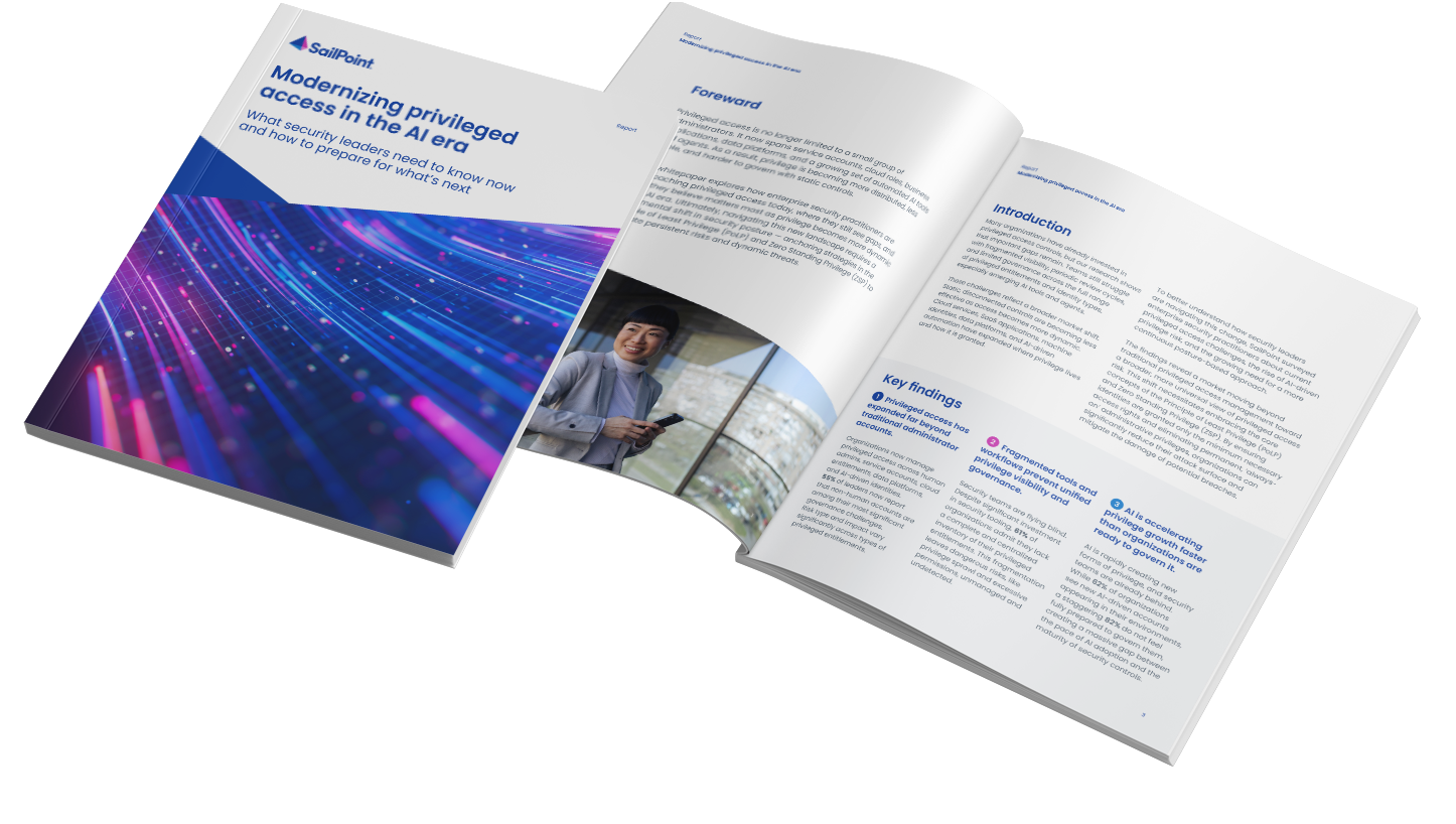 Preview image for the report Modernizing privileged access in the AI era