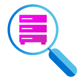 Gráfico en capas que muestra una pila de datos profunda o una lupa sobre una red compleja, simbolizando análisis en profundidad.