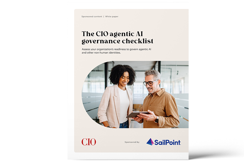 Cover artwork for CIO.com: The CIO agentic AI governance checklist