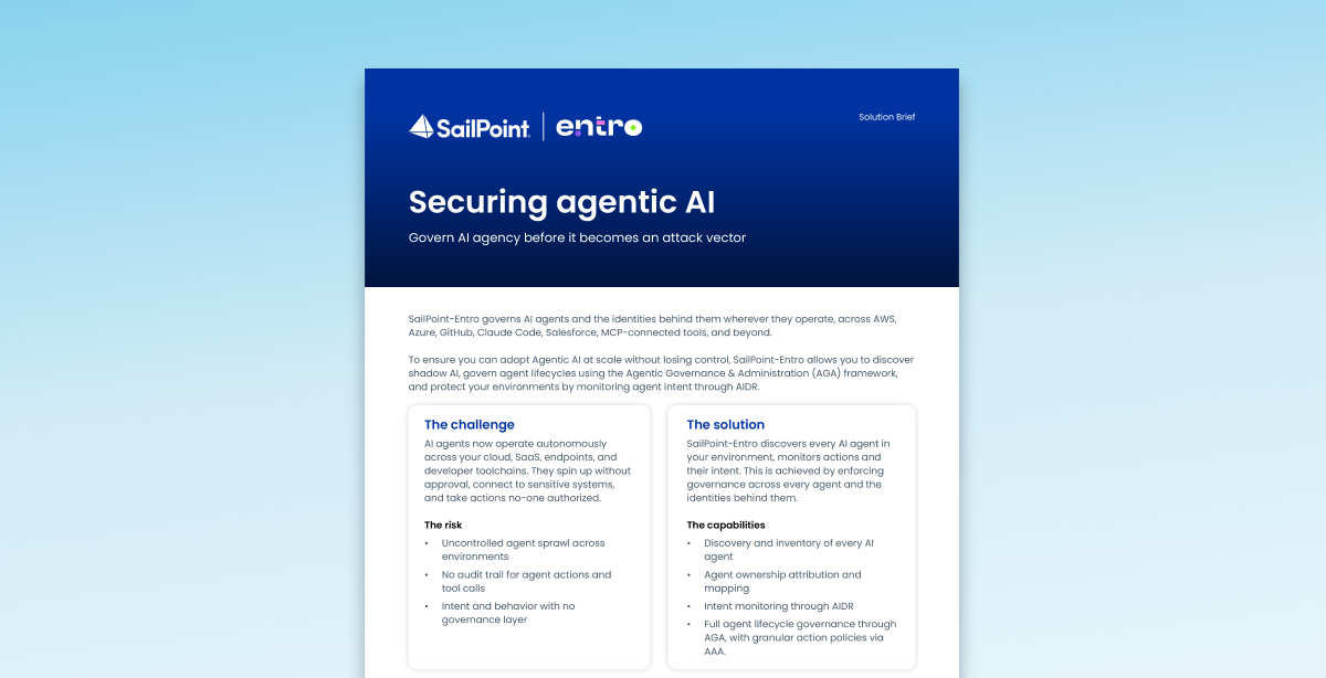 Resource thumbnail for Govern AI agency before it becomes an attack vector