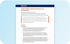 2024 Gartner® Market Guide for Identity Governance and Administration