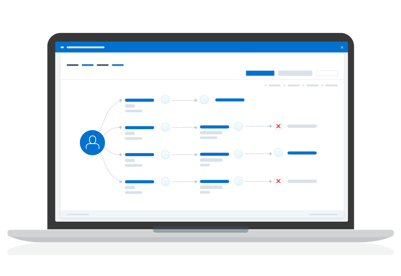 laptop graphic showing user files on screen