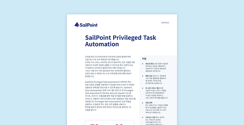 Privileged Task Automation: 데이터시트
