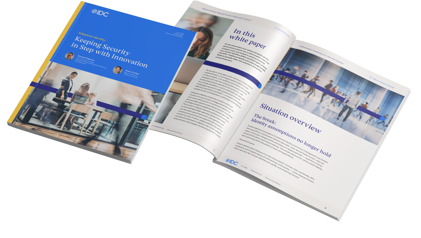 Adaptive identity white paper gated asset preview