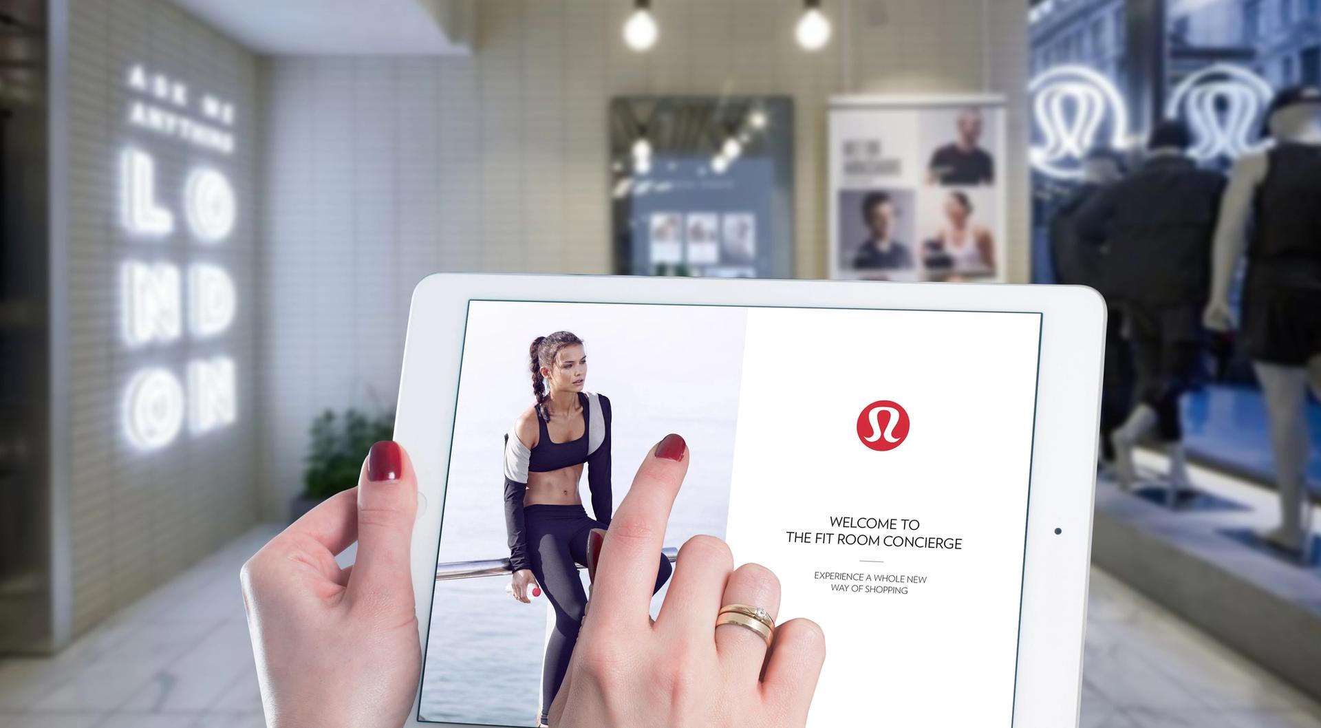 Lululemon Interactive Fitting Room Experience