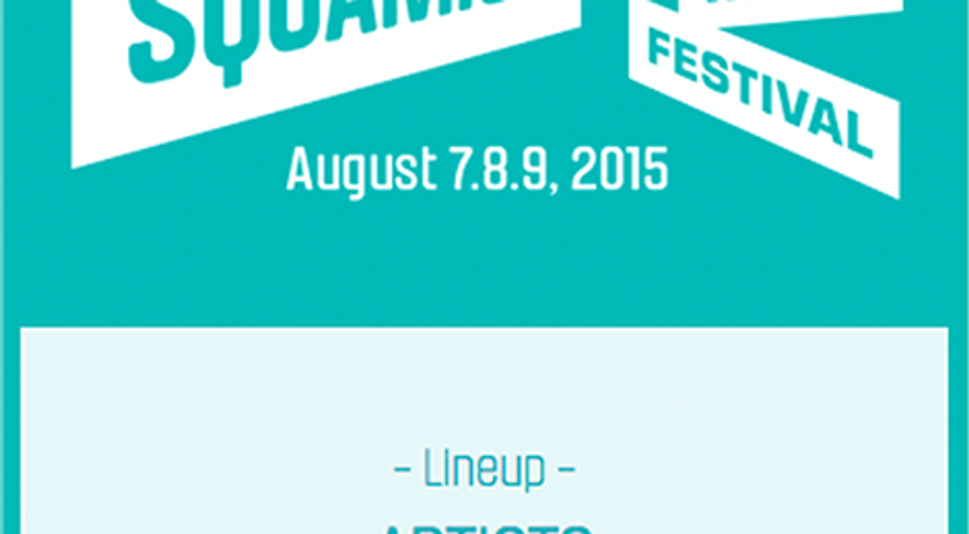 Squamish Valley Music Festival Website