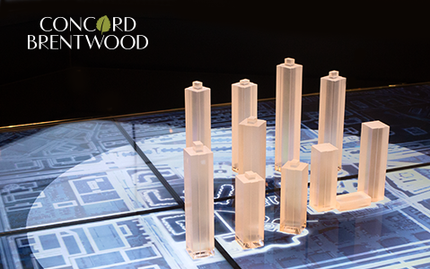 Concord Pacific Interactive Wall and Model Table