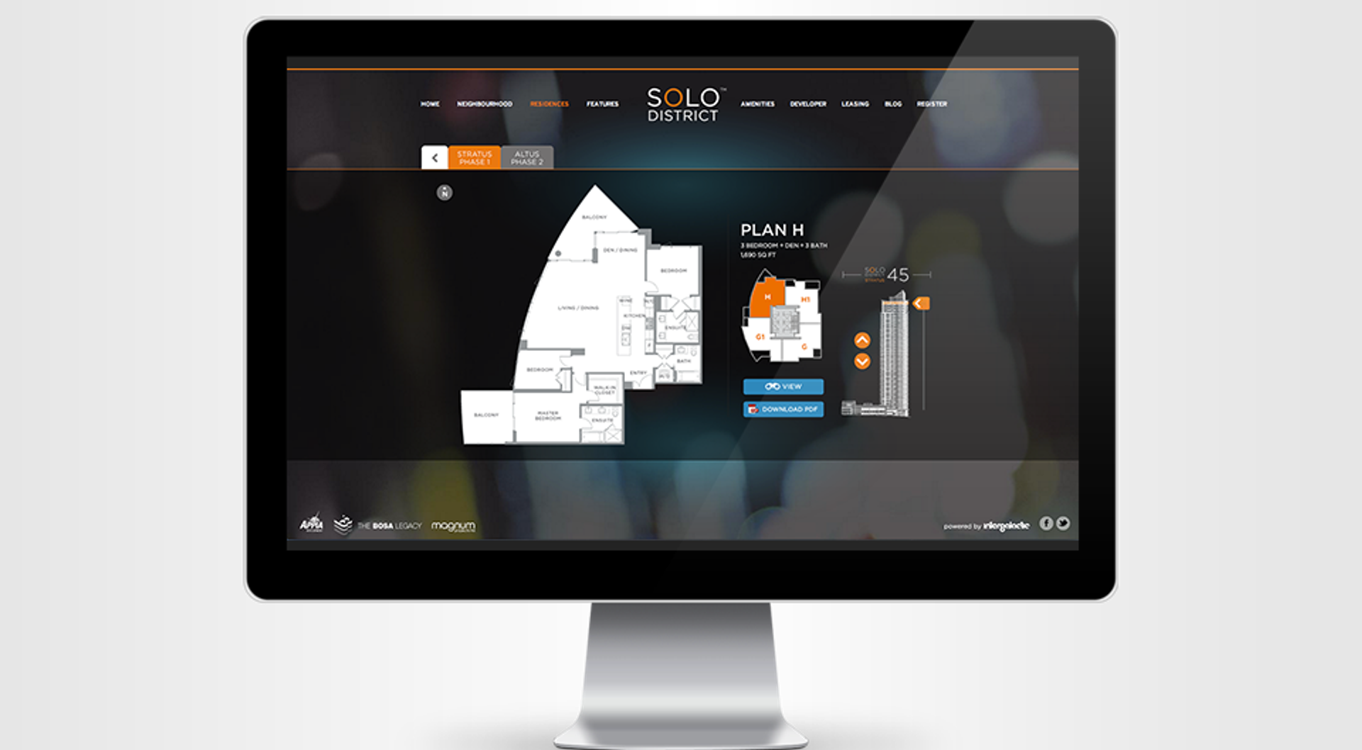 SOLO District Website and Intervista