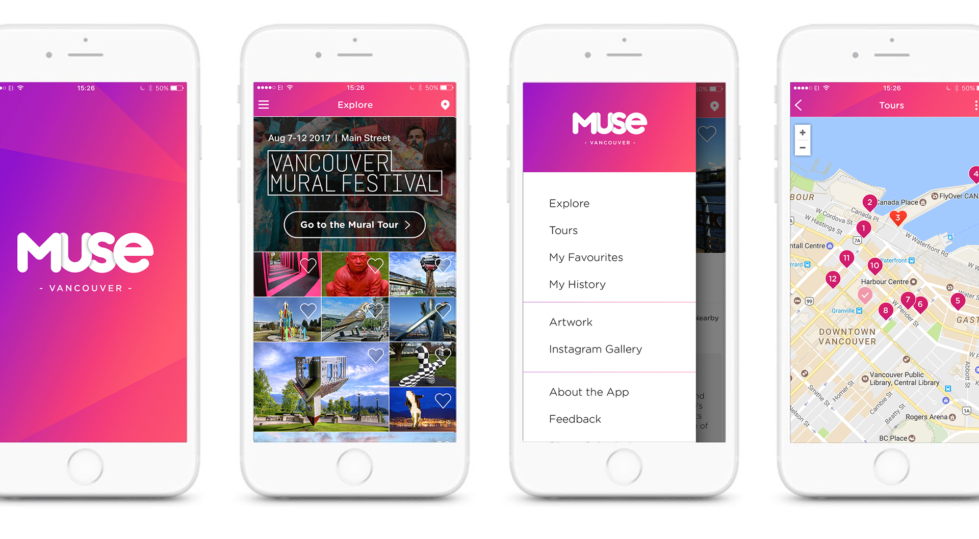 Muse Public Art App