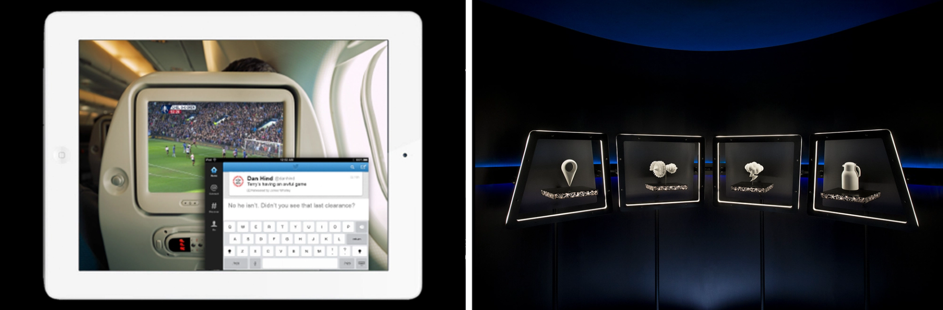 Inmarsat Augmented Reality Kiosk & Tablets Installation
