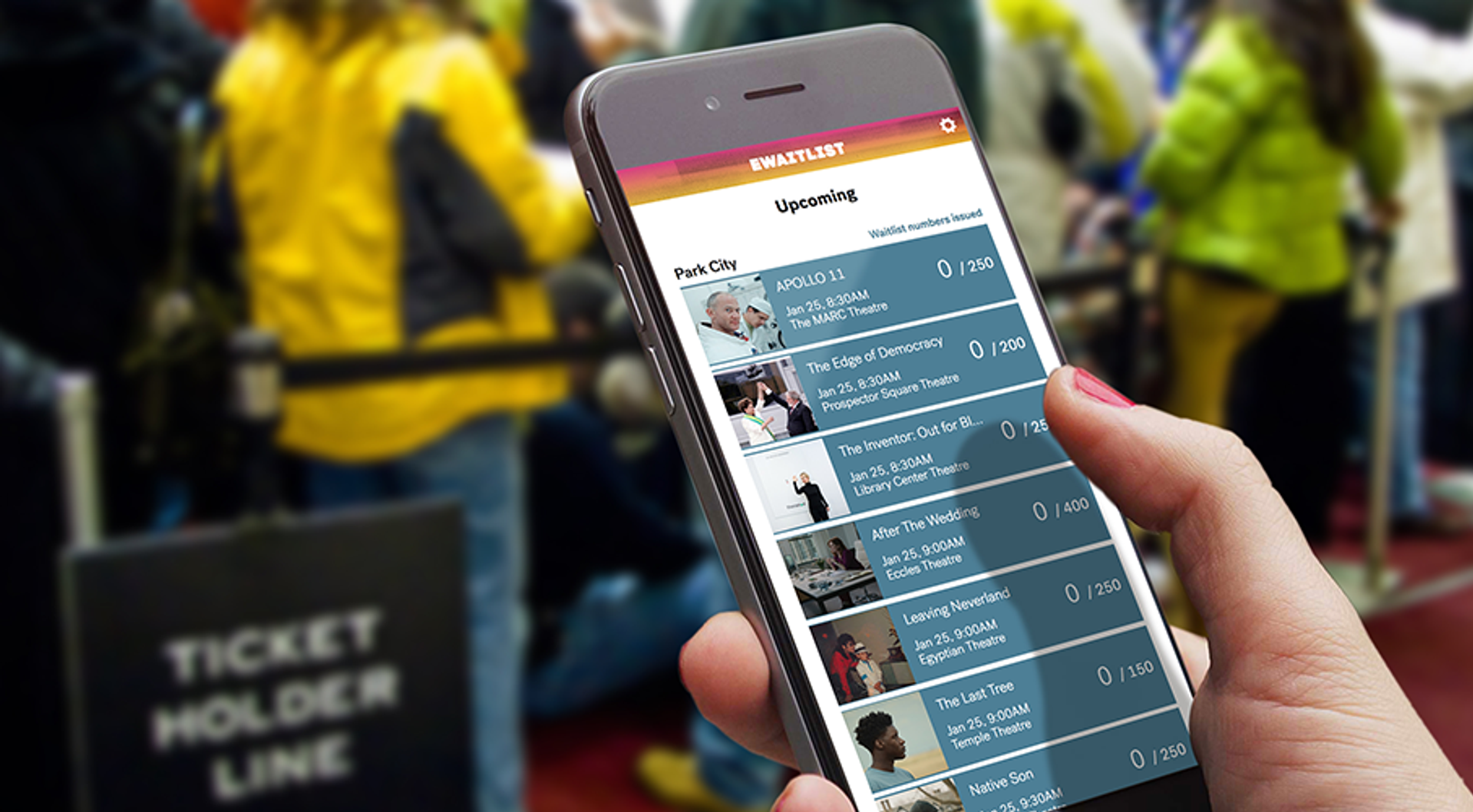 Sundance Film Festival Intelligent eWaitlist