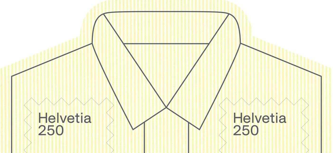 Die Upcycling-Marke ist eine Hommage an die Postmitarbeitenden, welche die Hemden und Blusen aus diesem Stoff in den letzten Jahren getragen haben.