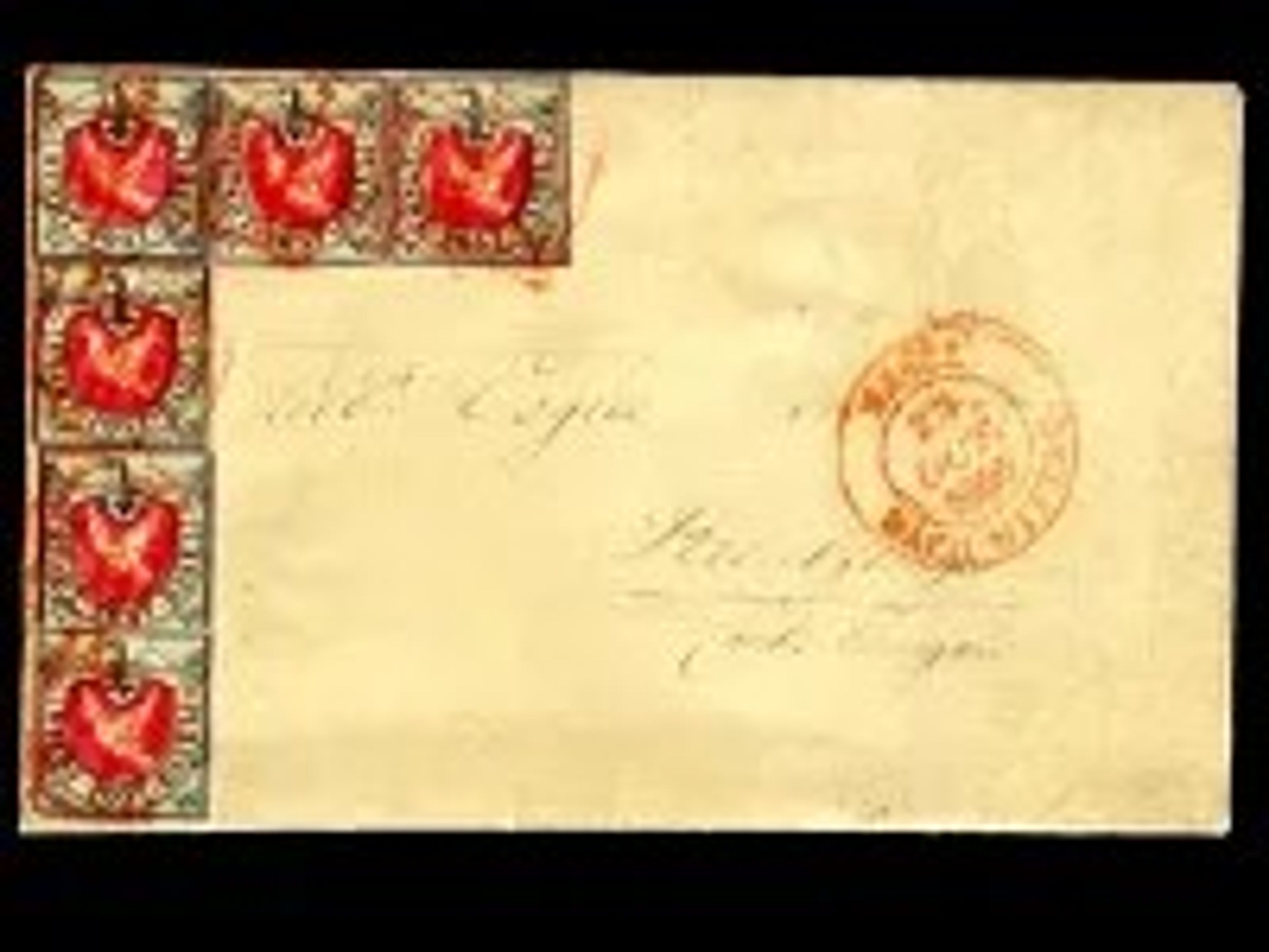 Brief vom 22. Oktober. Wert: über 1 Million CHF. Foto: Museum für Kommunikation