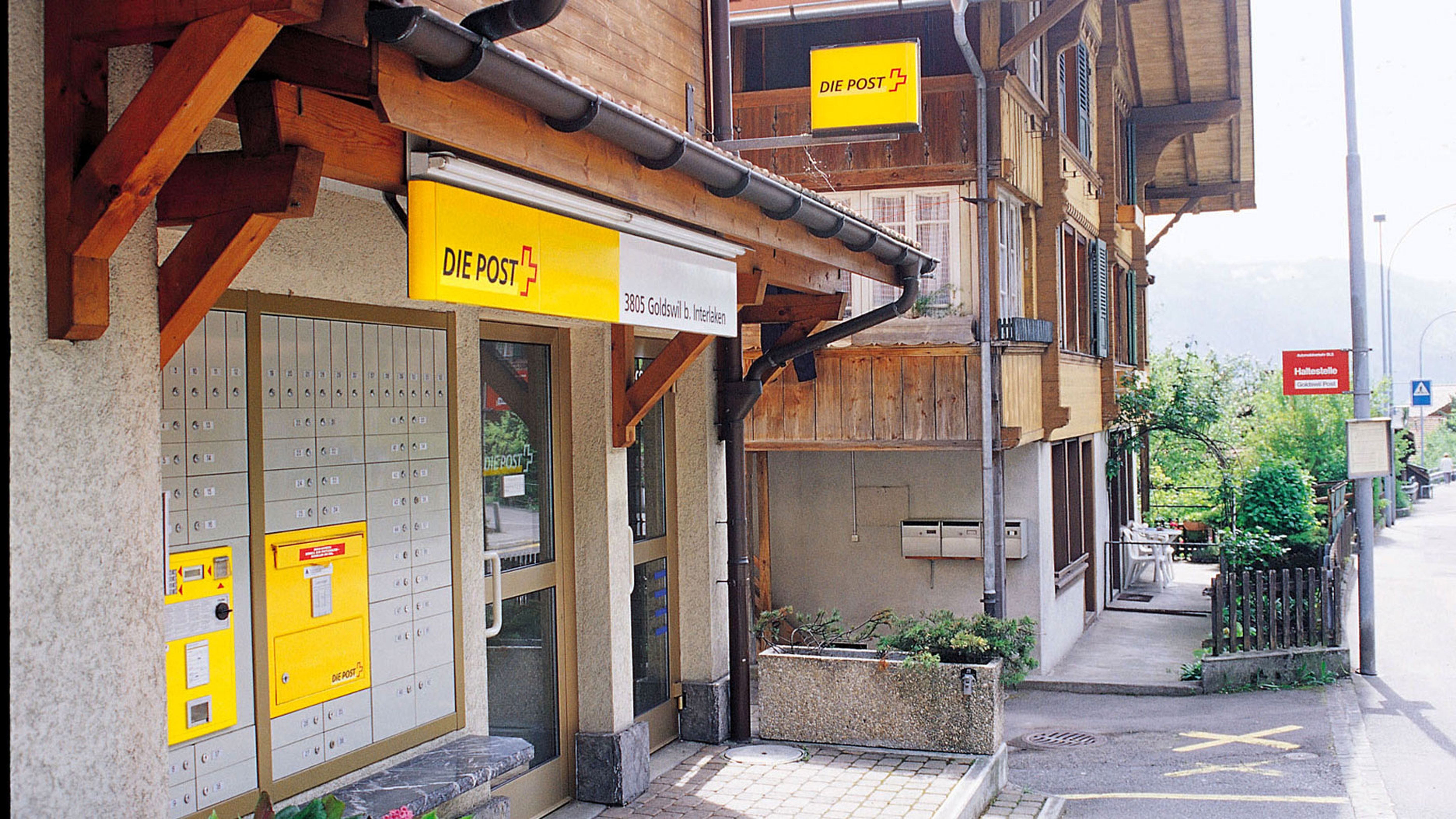 Post office with P.O. Box facility.