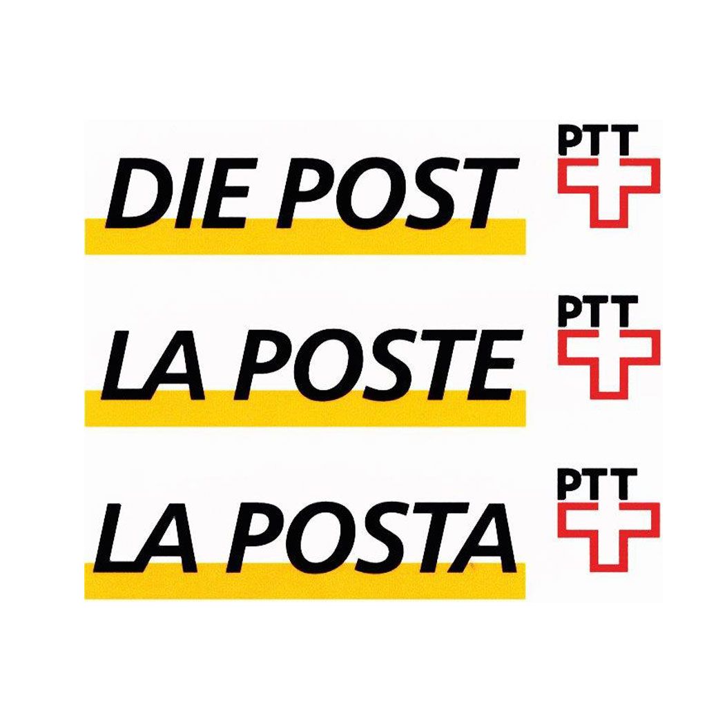 Logo «La Poste PTT» de 1994.