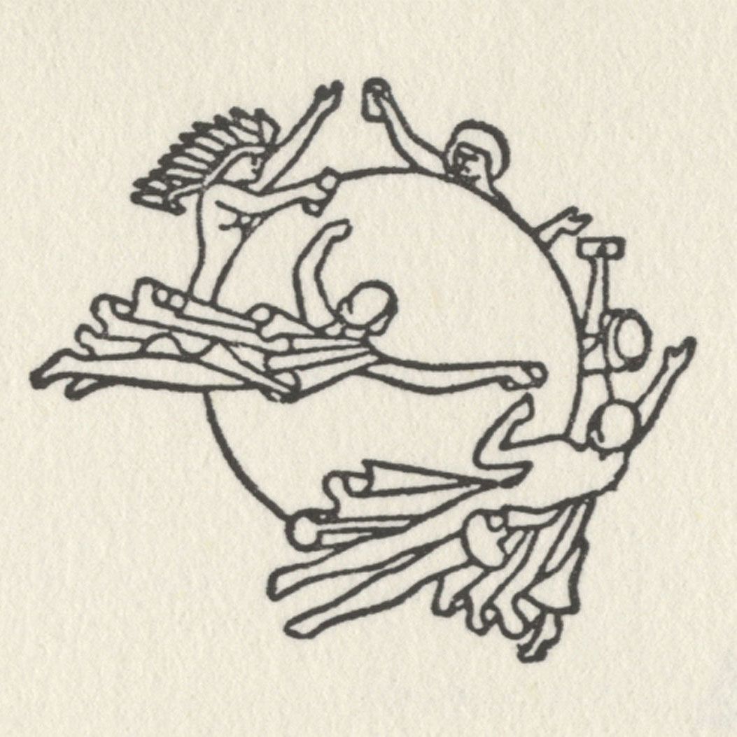 Logo des Weltpostvereins, ungefähr um 1956. Quelle: PTT-Archiv