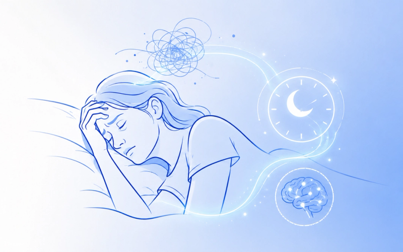 Giấc ngủ bị đánh cắp — và thủ phạm không phải là stress