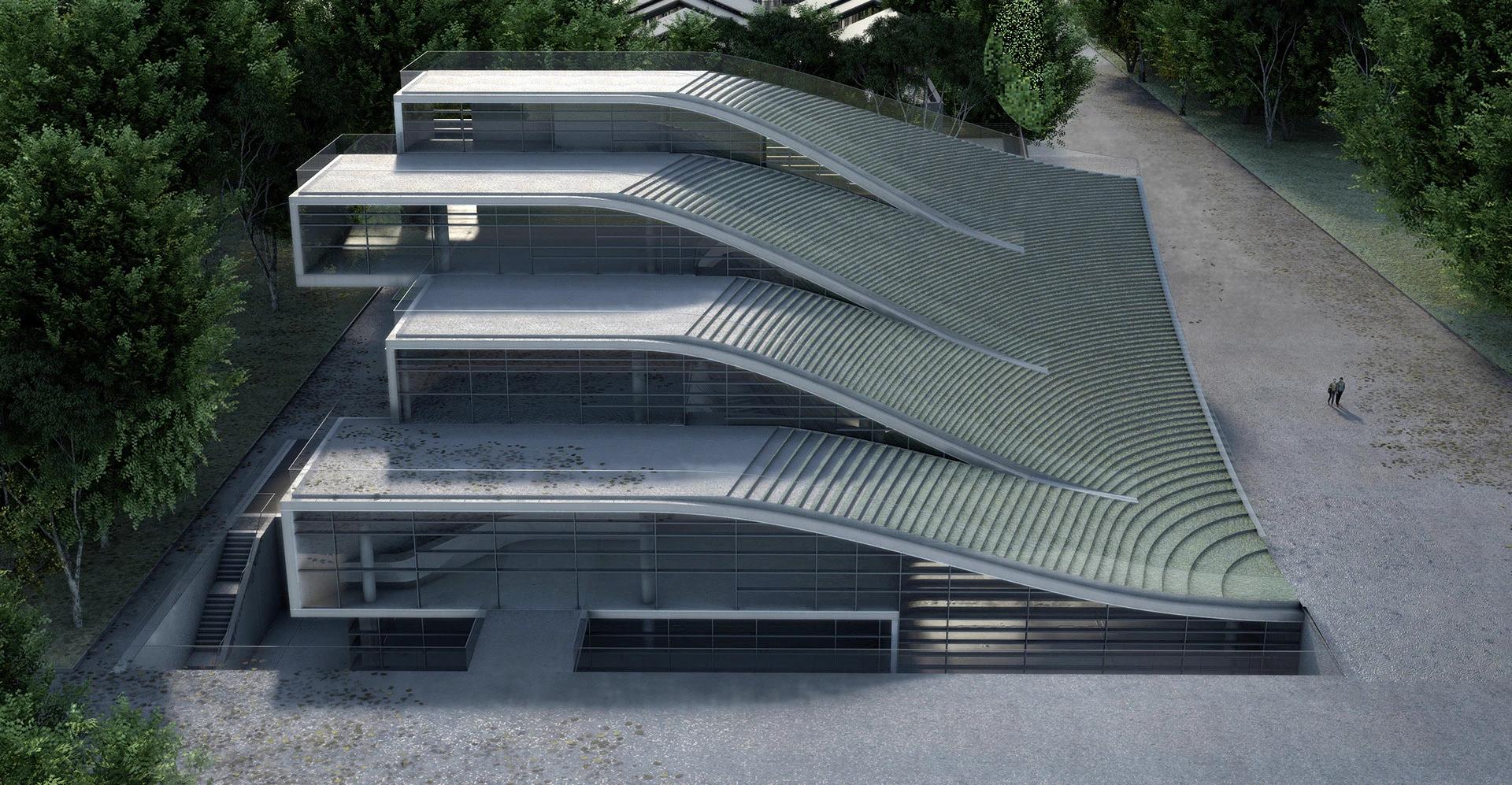 Parametric design, art center, architecture, museum