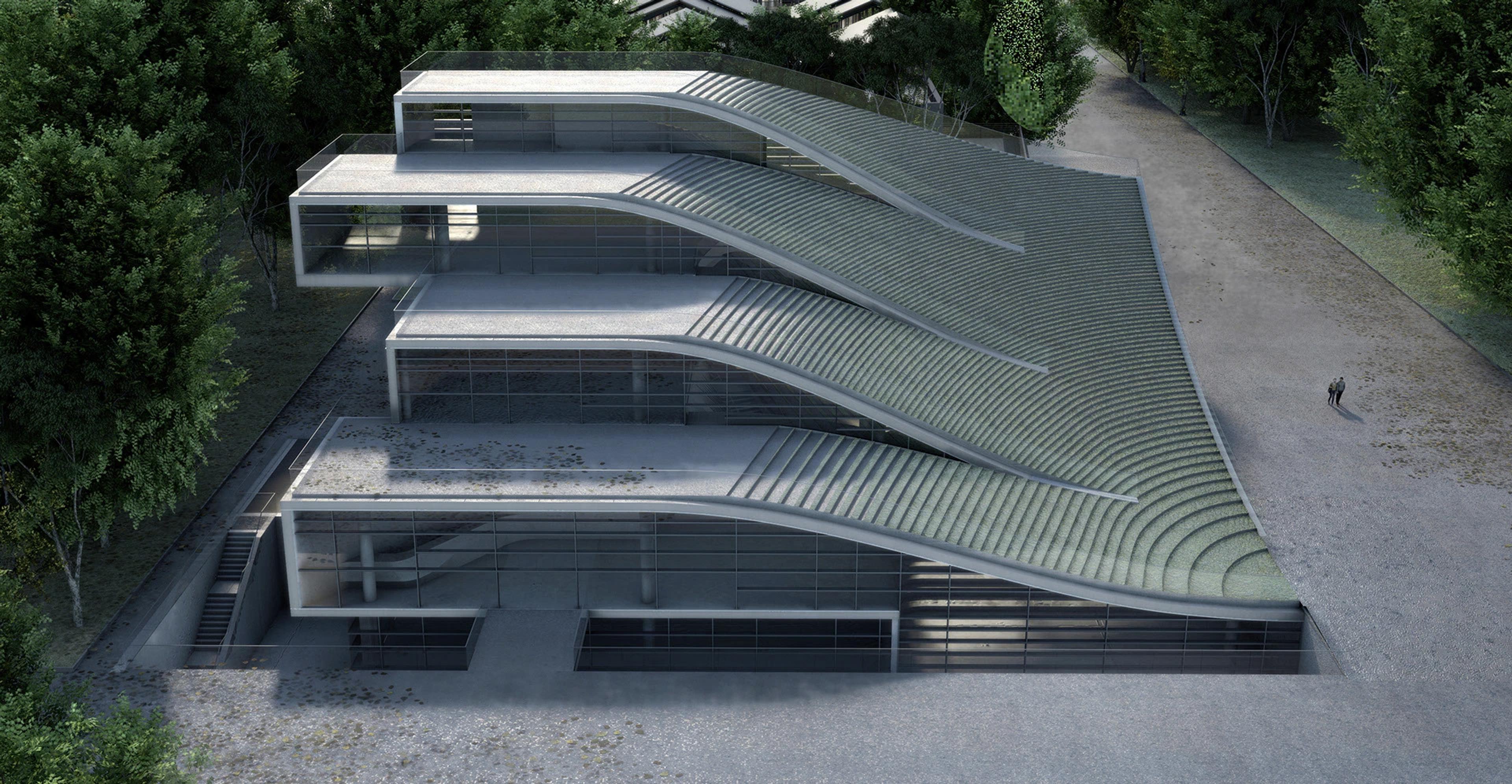 Parametric design, art center, architecture, museum