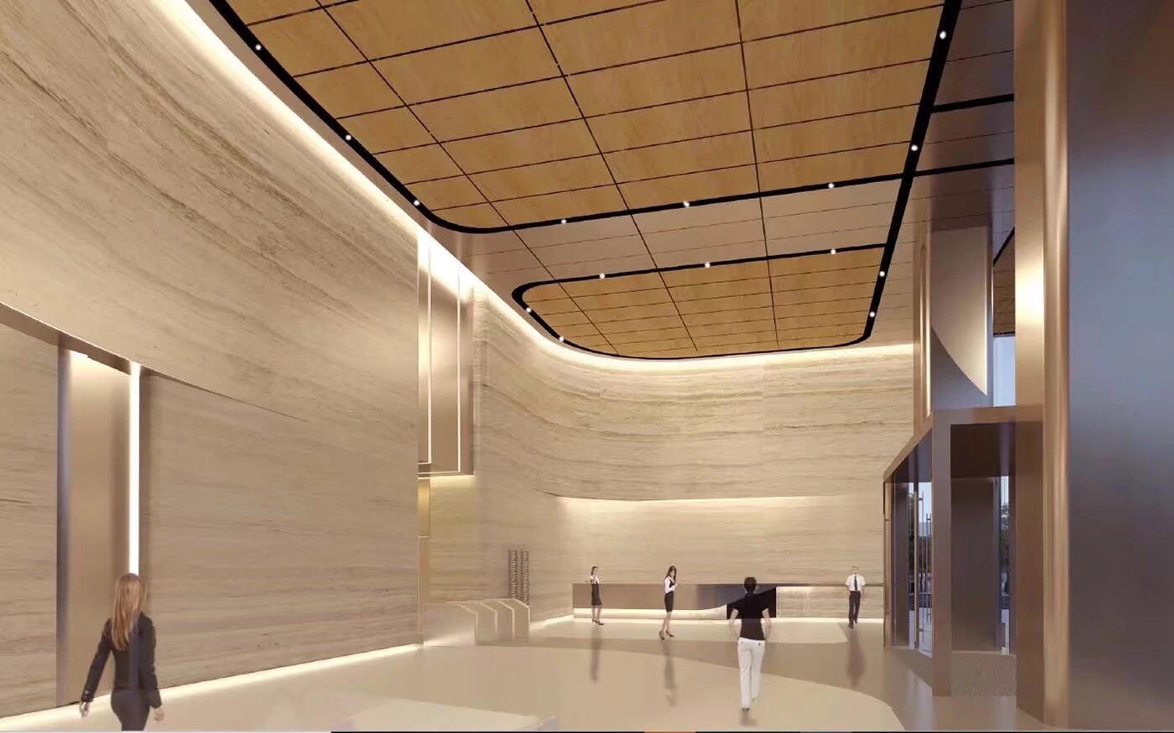 Perspective rendering.