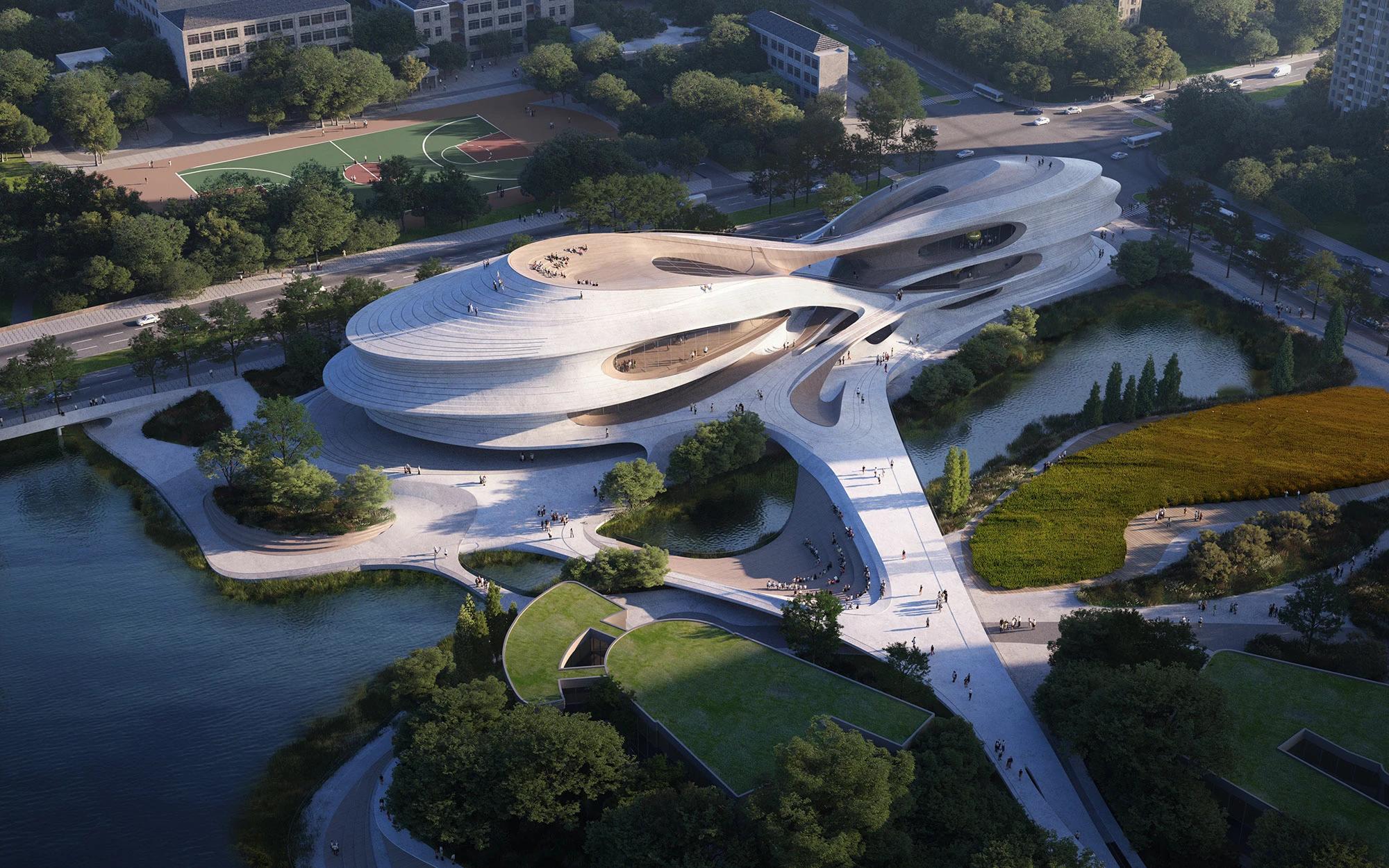 【Work】Linggongtang Culture and Sports Park / DUO Architecture