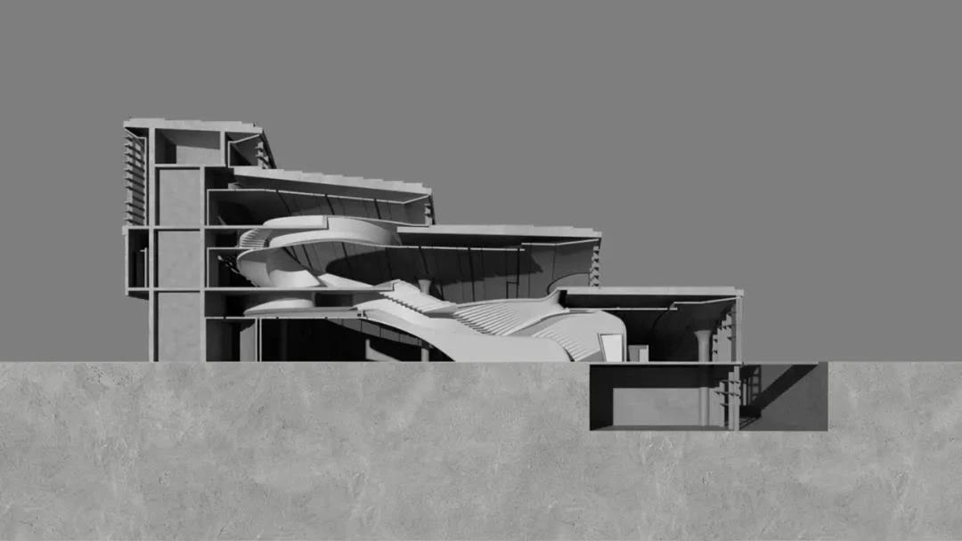 Parametric design, art center, architecture, museum