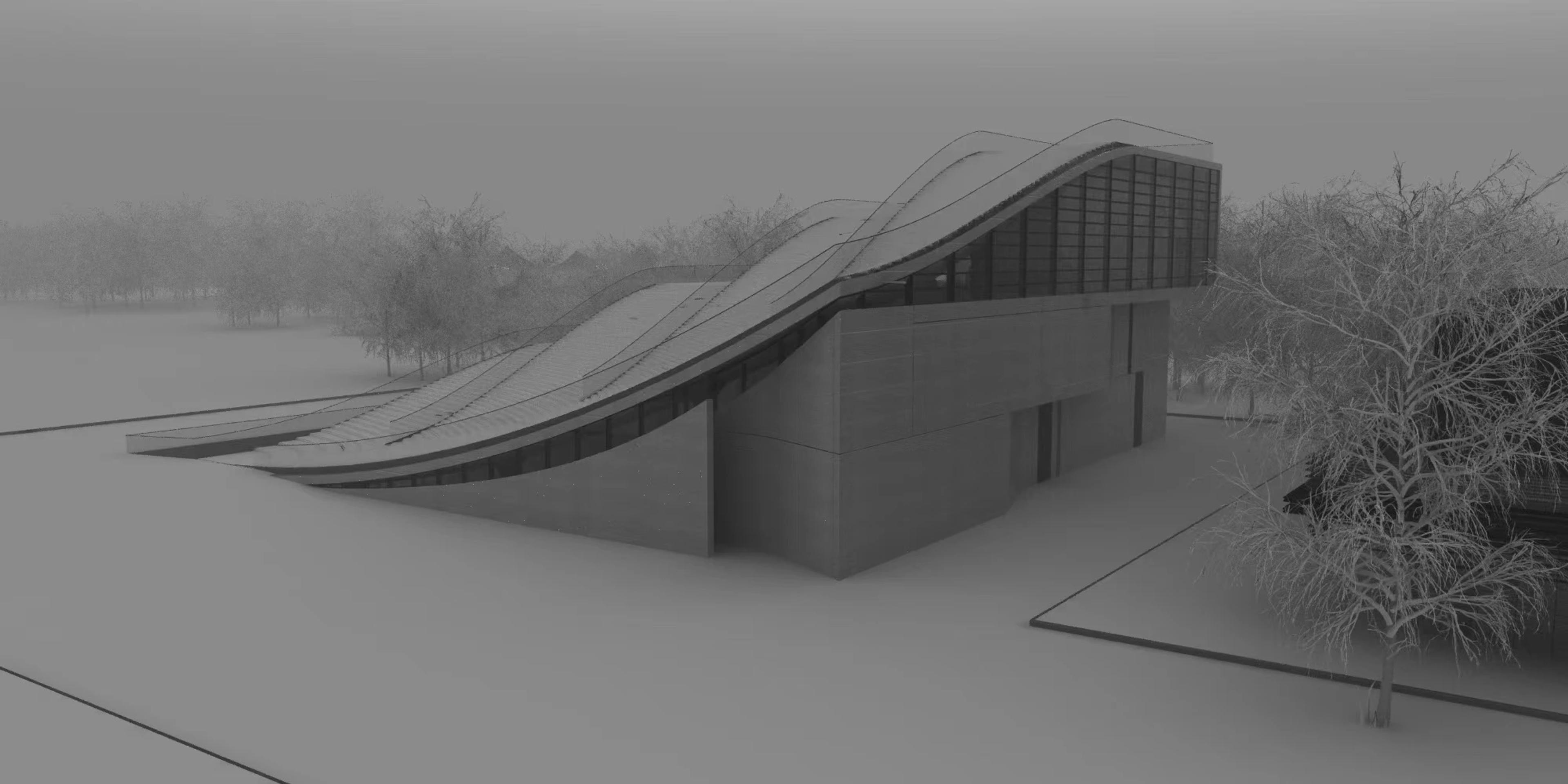 Parametric design, art center, architecture, museum