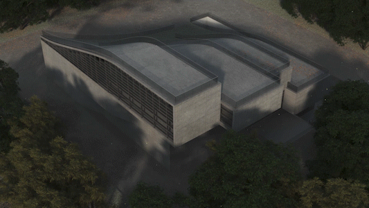 Parametric design, art center, architecture, museum
