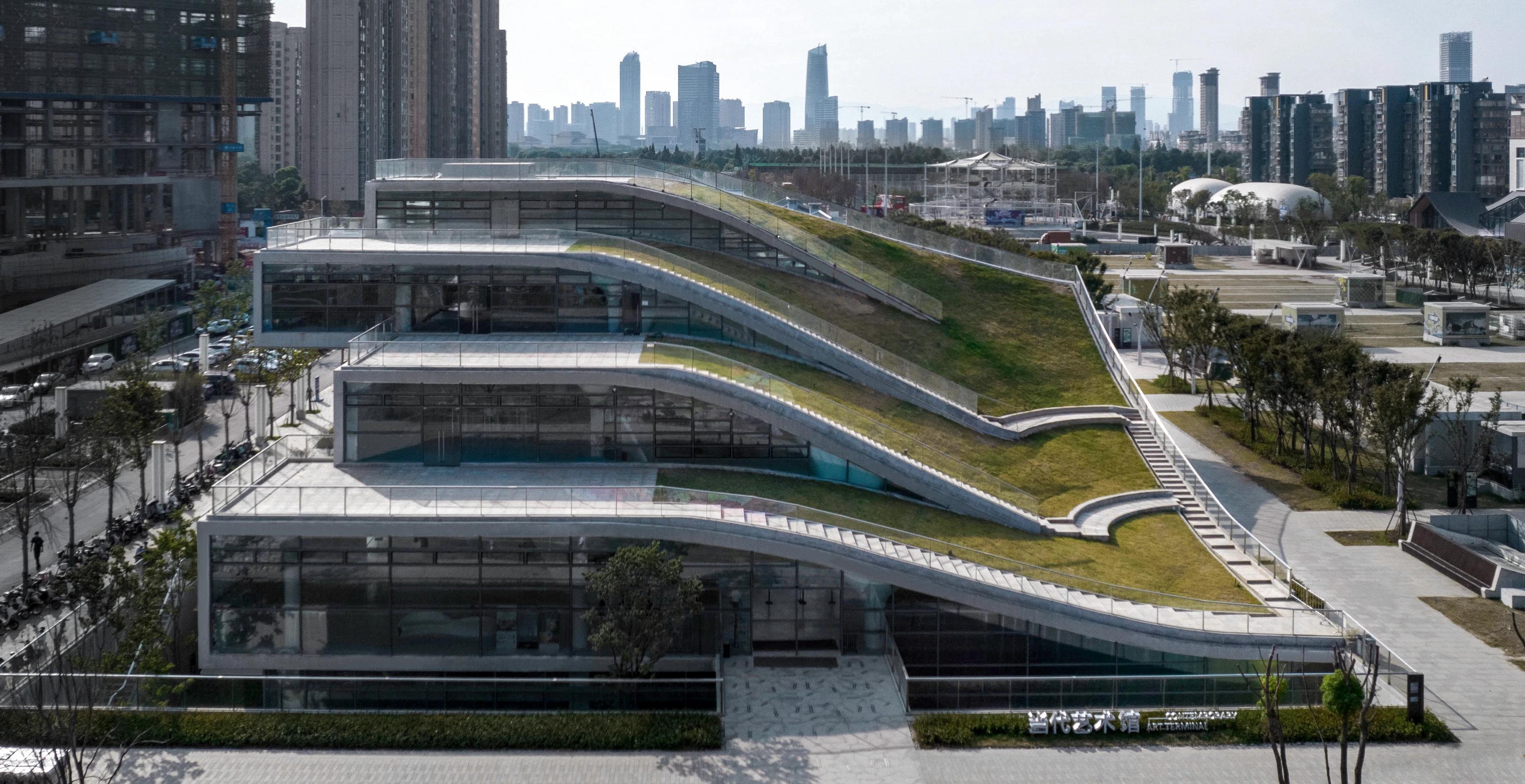 Parametric design, art center, architecture, museum