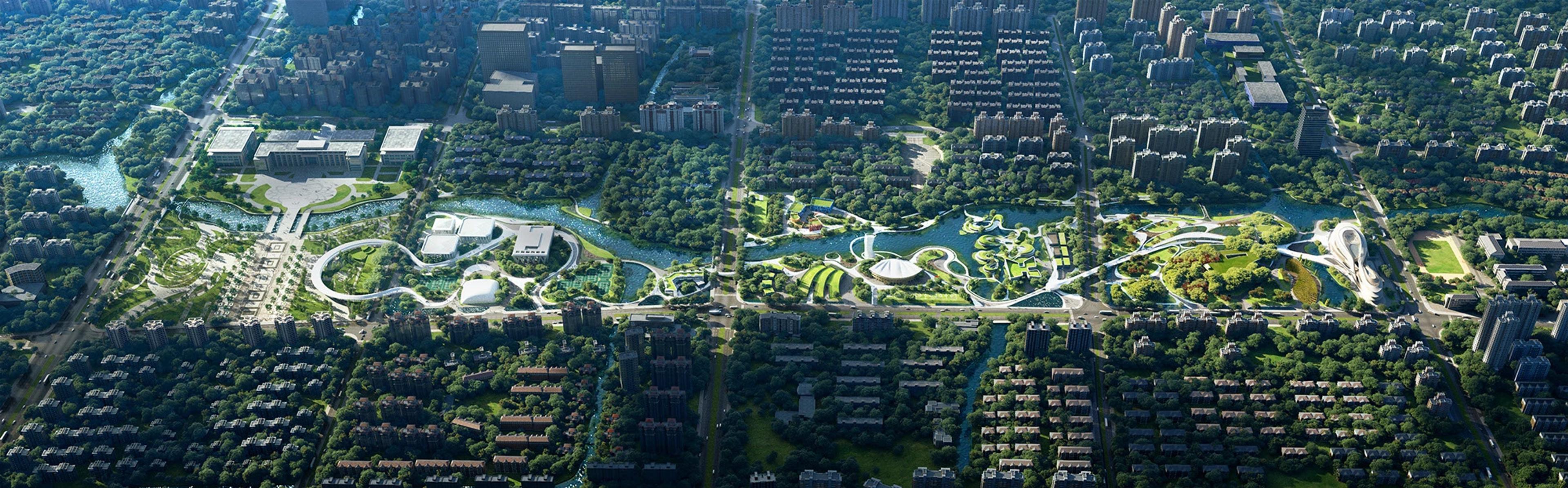 Linggongtang Culture and Sports Park concept image 04.