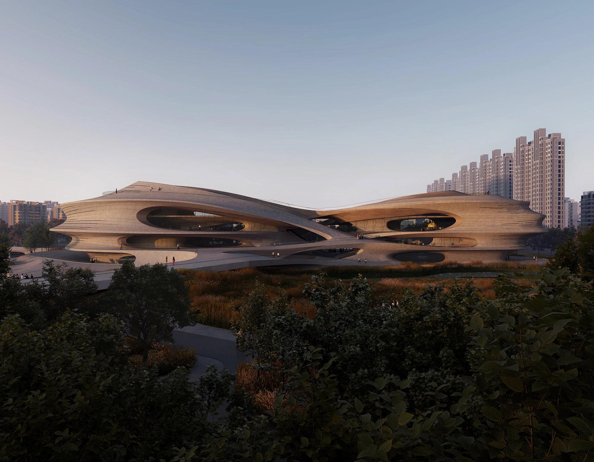 Linggongtang Culture and Sports Park concept image 02.