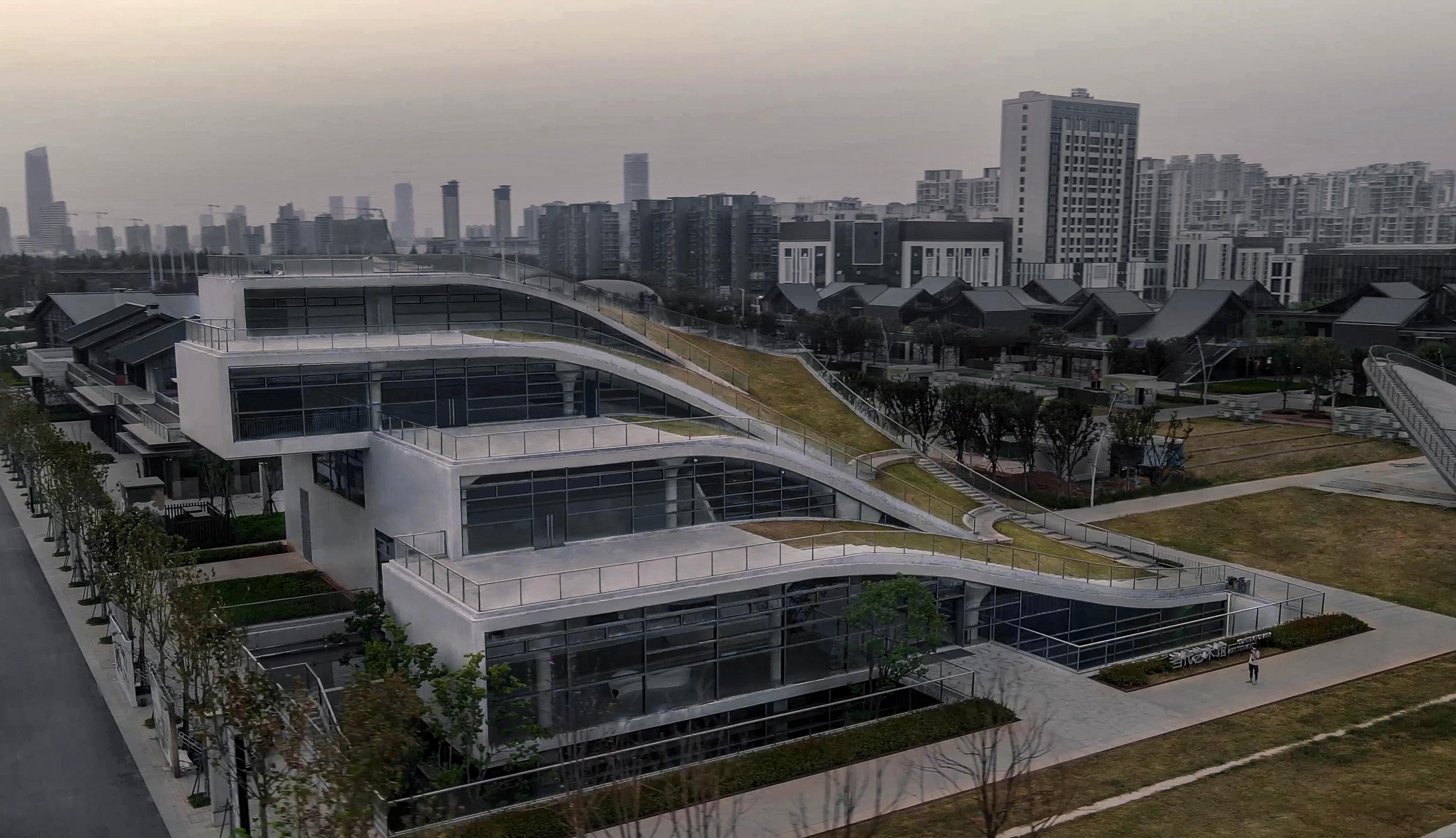 Parametric design, art center, architecture, museum